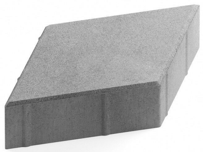 Плита бетонная тротуарная  «Ромб» 190х190х50мм.